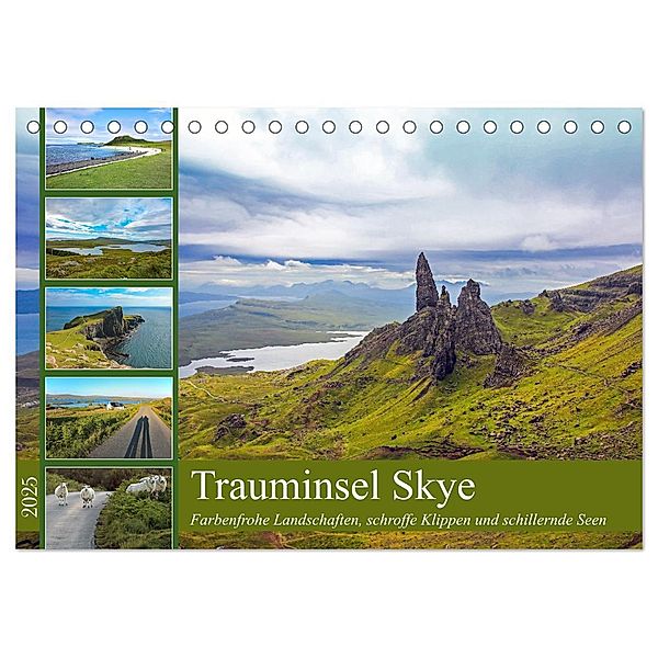 Trauminsel Skye (Tischkalender 2025 DIN A5 quer), CALVENDO Monatskalender, Calvendo, Klaus Eppele