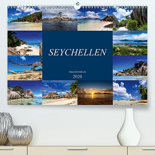 Trauminseln Seychellen (Premium, hochwertiger DIN A2 Wandkalender 2020, Kunstdruck in Hochglanz), Dirk Meutzner