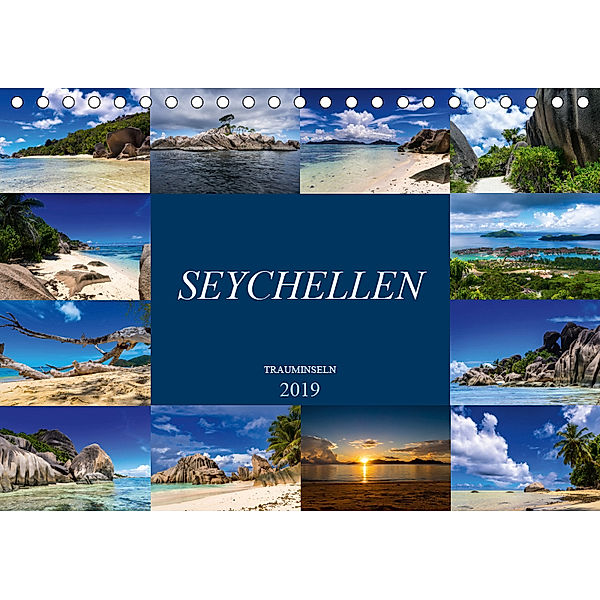 Trauminseln Seychellen (Tischkalender 2019 DIN A5 quer), Dirk Meutzner