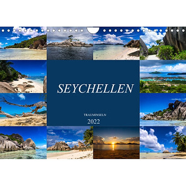 Trauminseln Seychellen (Wandkalender 2022 DIN A4 quer), Dirk Meutzner