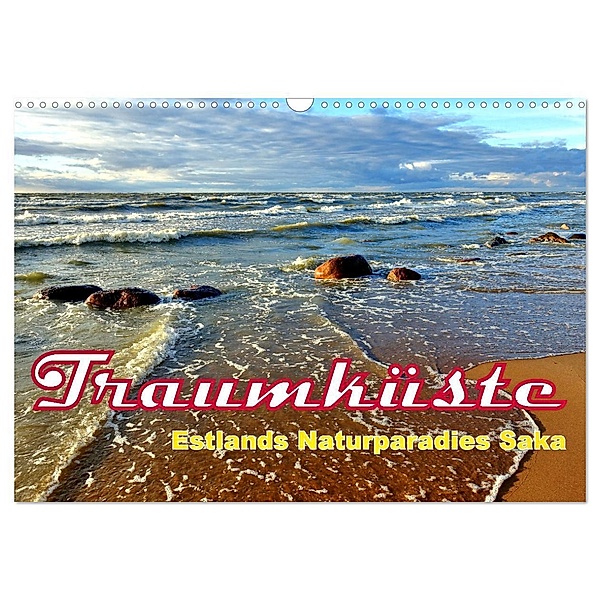 Traumküste - Estlands Naturparadies Saka (Wandkalender 2024 DIN A3 quer), CALVENDO Monatskalender, Henning von Löwis of Menar
