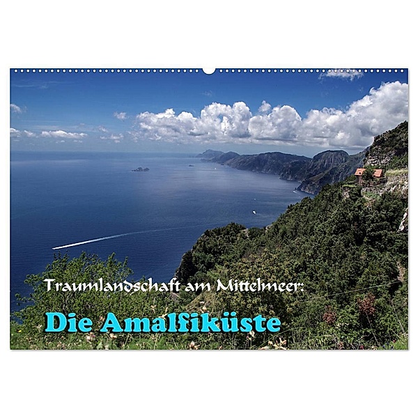 Traumlandschaft am Mittelmeer: Die Amalfiküste (Wandkalender 2024 DIN A2 quer), CALVENDO Monatskalender, Heinz Neurohr