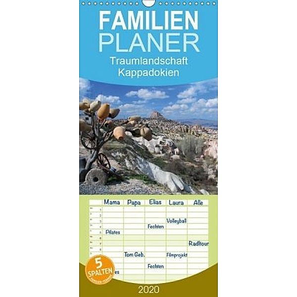 Traumlandschaft Kappadokien - Familienplaner hoch (Wandkalender 2020 , 21 cm x 45 cm, hoch), Christiane Kulisch