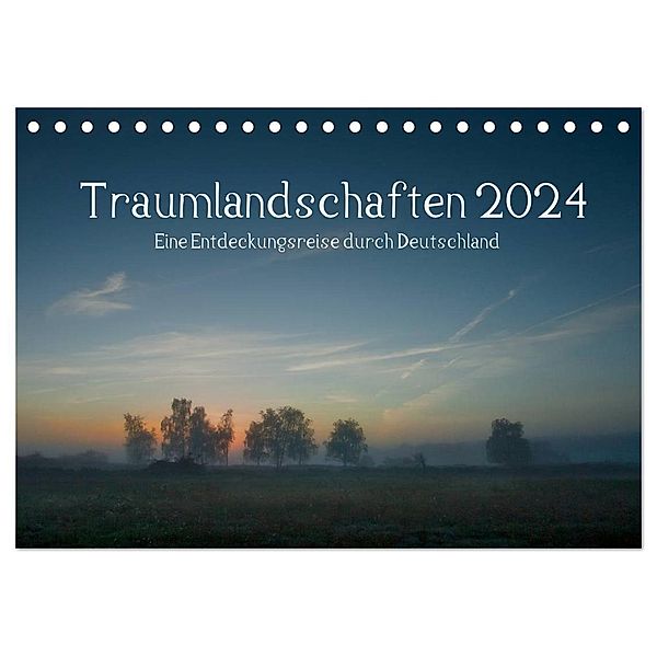 Traumlandschaften 2024 (Tischkalender 2024 DIN A5 quer), CALVENDO Monatskalender, Marko Knuth