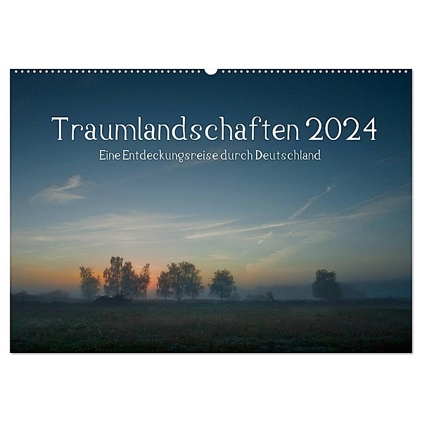 Traumlandschaften 2024 (Wandkalender 2024 DIN A2 quer), CALVENDO Monatskalender, Marko Knuth