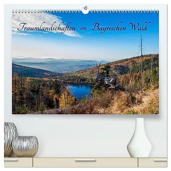 Traumlandschaften im Bayrischen Wald (hochwertiger Premium Wandkalender 2024 DIN A2 quer), Kunstdruck in Hochglanz, Lisa Stadler