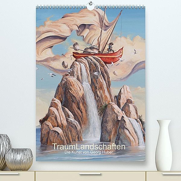 TraumLandschaften (Premium, hochwertiger DIN A2 Wandkalender 2023, Kunstdruck in Hochglanz), Georg Huber