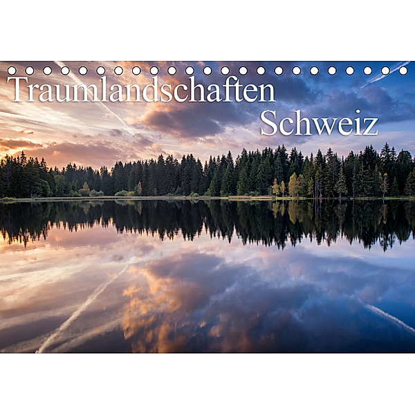 Traumlandschaften SchweizCH-Version (Tischkalender 2019 DIN A5 quer), Roman Burri
