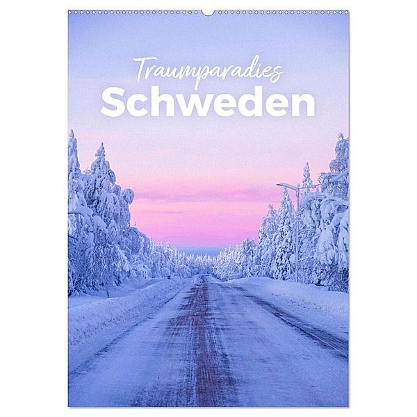 Traumparadies Schweden (Wandkalender 2024 DIN A2 hoch), CALVENDO Monatskalender, M. Scott