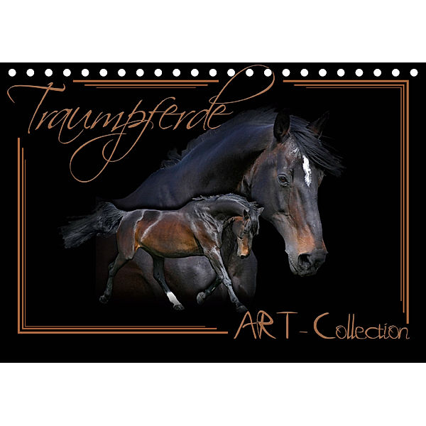 Traumpferde-ART-Collection (Tischkalender 2019 DIN A5 quer), Andrea Redecker