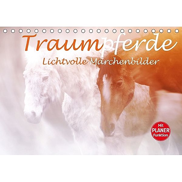 Traumpferde. Lichtvolle Märchenbilder (Tischkalender 2018 DIN A5 quer), Liselotte Brunner-Klaus