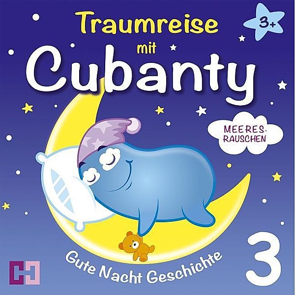 Traumreise mit Cubanty - Meeresrauschen,Audio-CD, Cubanty Kuscheltier