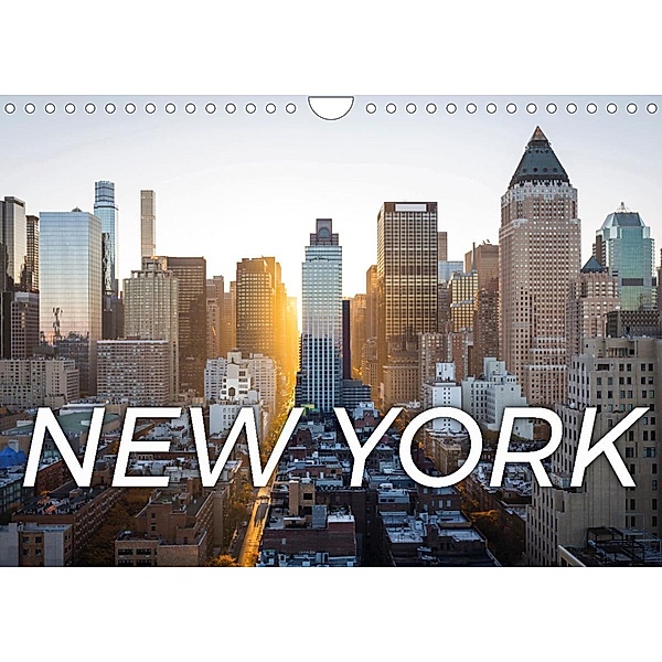 Traumstadt New York (Wandkalender 2022 DIN A4 quer), Benjamin Lederer