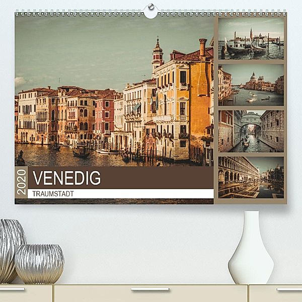 Traumstadt Venedig (Premium, hochwertiger DIN A2 Wandkalender 2020, Kunstdruck in Hochglanz), Dirk Meutzner