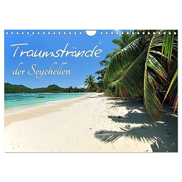 Traumstrände der Seychellen (Wandkalender 2024 DIN A4 quer), CALVENDO Monatskalender, Jürgen Feuerer