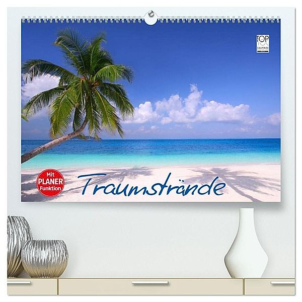 Traumstrände (hochwertiger Premium Wandkalender 2024 DIN A2 quer), Kunstdruck in Hochglanz, Elisabeth Stanzer