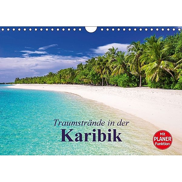 Traumstrände in der Karibik (Wandkalender 2018 DIN A4 quer), Elisabeth Stanzer