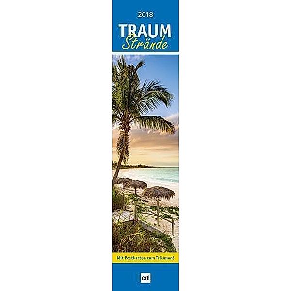 Traumstrände - Streifenkalender 2018