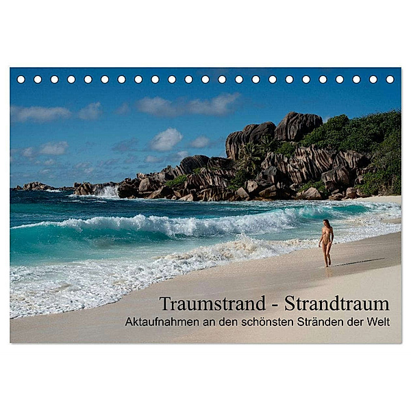 Traumstrand - Strandtraum (Tischkalender 2024 DIN A5 quer), CALVENDO Monatskalender, Martin Zurmühle
