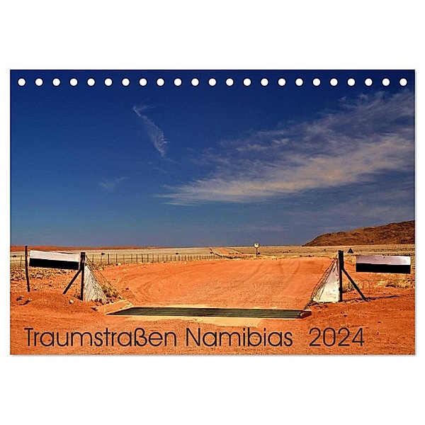 Traumstraßen Namibias (Tischkalender 2024 DIN A5 quer), CALVENDO Monatskalender, Nicola Furkert