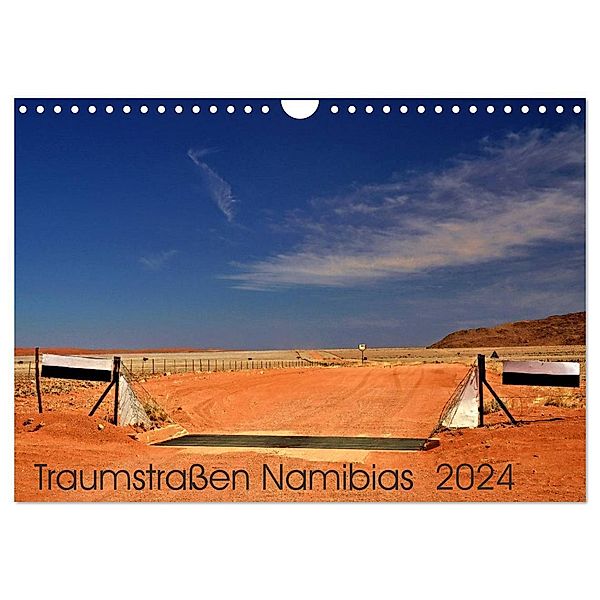 Traumstrassen Namibias (Wandkalender 2024 DIN A4 quer), CALVENDO Monatskalender, Nicola Furkert