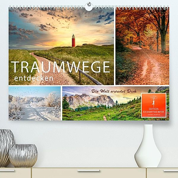 Traumwege entdecken (Premium, hochwertiger DIN A2 Wandkalender 2023, Kunstdruck in Hochglanz), Peter Roder