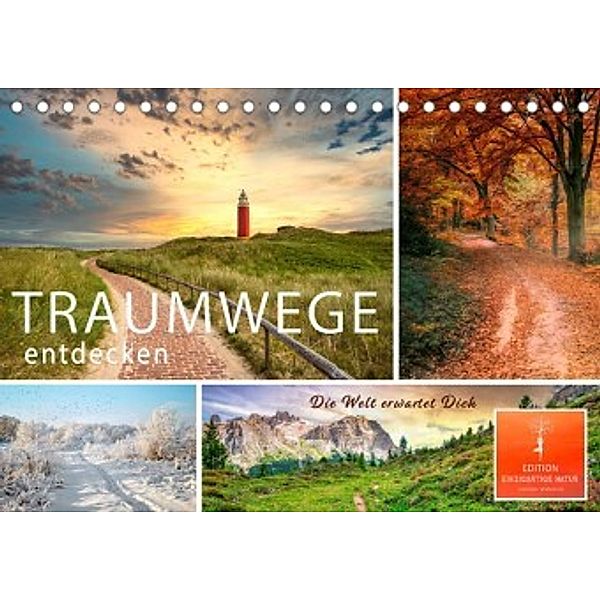 Traumwege entdecken (Tischkalender 2022 DIN A5 quer), Peter Roder