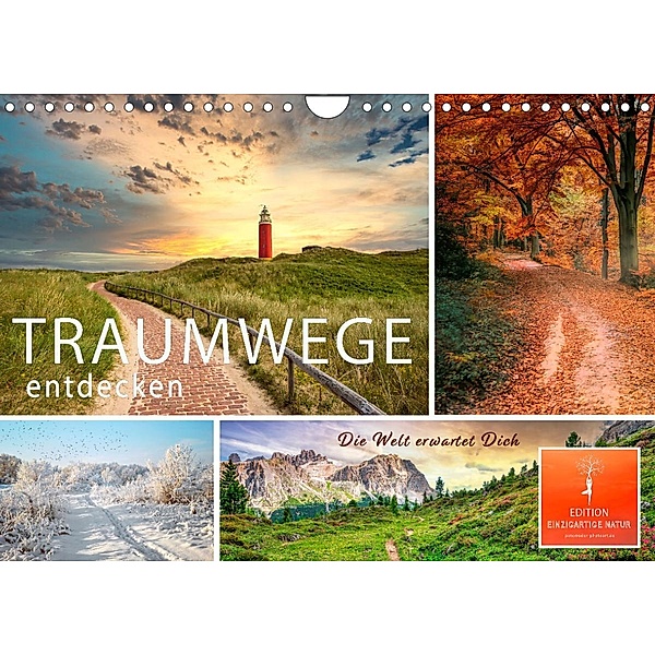 Traumwege entdecken (Wandkalender 2023 DIN A4 quer), Peter Roder