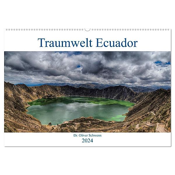 Traumwelt Ecuador (Wandkalender 2024 DIN A2 quer), CALVENDO Monatskalender, Dr. Oliver Schwenn
