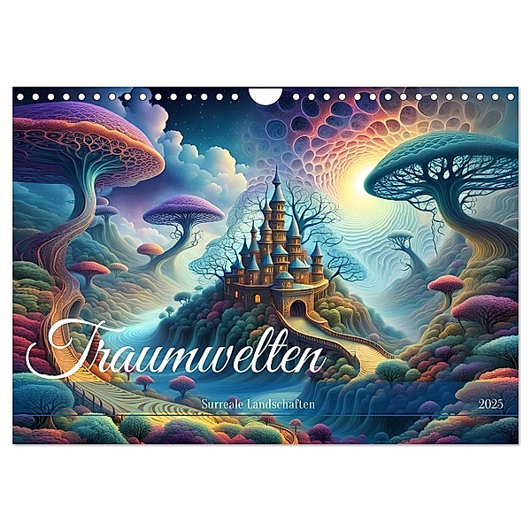 Traumwelten Surreale Landschaften (Wandkalender 2025 DIN A4 quer), CALVENDO Monatskalender, Calvendo, Dusanka Djeric