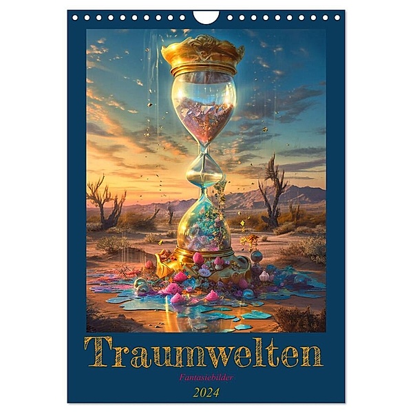 Traumwelten (Wandkalender 2024 DIN A4 hoch), CALVENDO Monatskalender, Cathrin Illgen