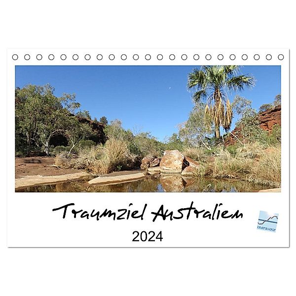 Traumziel Australien 2024 (Tischkalender 2024 DIN A5 quer), CALVENDO Monatskalender, Kinderaktionär