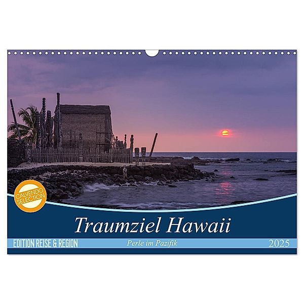 Traumziel Hawaii - Perle im Pazifik (Wandkalender 2025 DIN A3 quer), CALVENDO Monatskalender, Calvendo, Ellen und Udo Klinkel