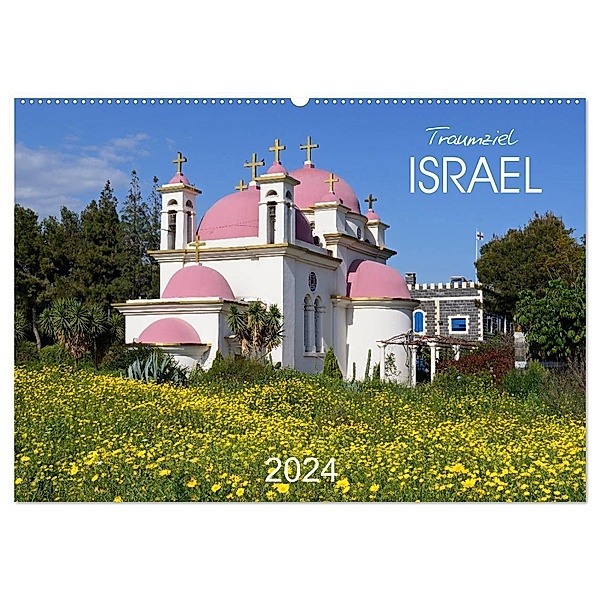 Traumziel Israel (Wandkalender 2024 DIN A2 quer), CALVENDO Monatskalender, Daniel Meißner