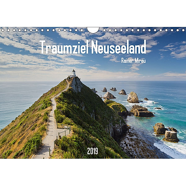 Traumziel Neuseeland 2019 (Wandkalender 2019 DIN A4 quer), Rainer Mirau