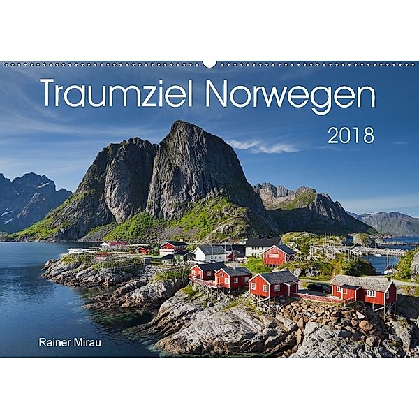 Traumziel Norwegen 2018 (Wandkalender 2018 DIN A2 quer), Rainer Mirau