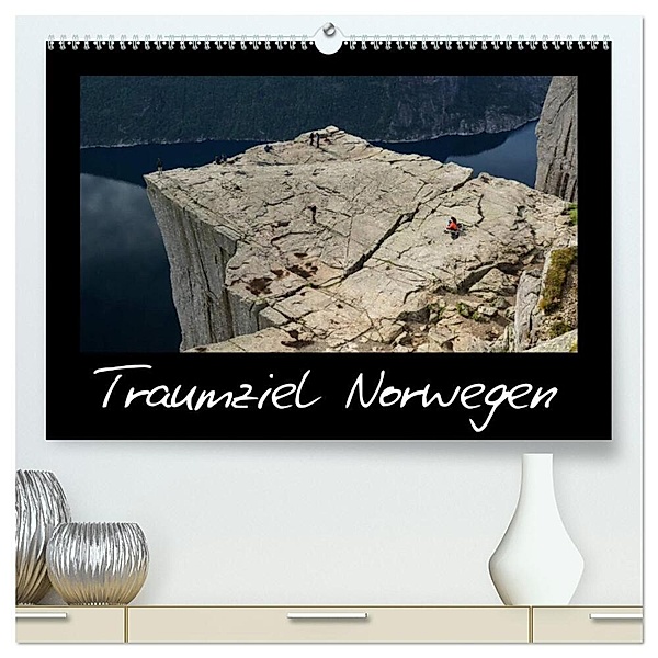 Traumziel Norwegen (hochwertiger Premium Wandkalender 2024 DIN A2 quer), Kunstdruck in Hochglanz, Jan Huss