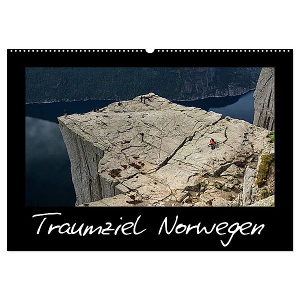 Traumziel Norwegen (Wandkalender 2024 DIN A2 quer), CALVENDO Monatskalender, Jan Huss