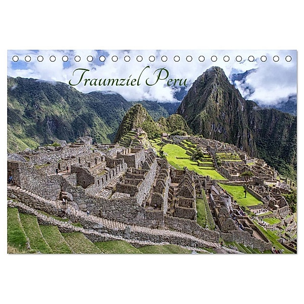 Traumziel Peru (Tischkalender 2025 DIN A5 quer), CALVENDO Monatskalender, Calvendo, Michele Junio
