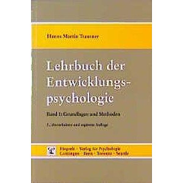 Trautner, H: Lehrb. d. Entwicklungspsych. I, Hanns Martin Trautner