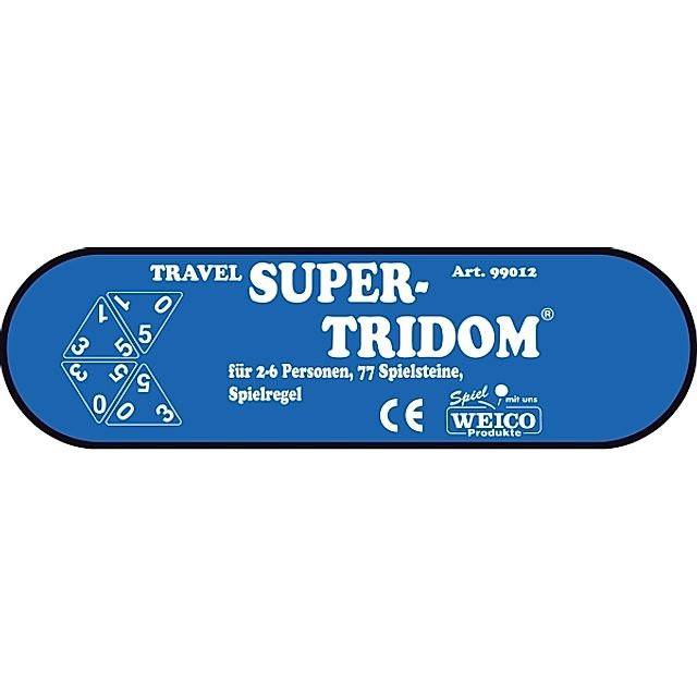 TRAVEL SUPER-TRIDOM®, 2-6 Personen, 77 Steine, 227 Gramm | Weltbild.de