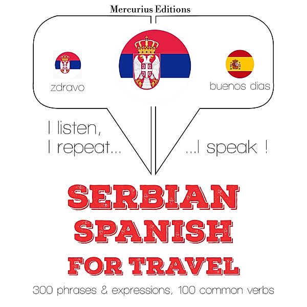 Travel words and phrases in Spanish, JM Gardner