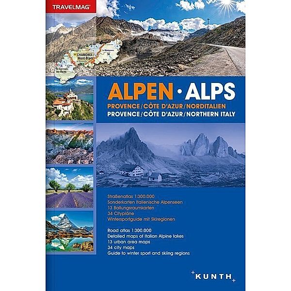 Travelmag Reiseatlas / Reiseatlas Alpen. Alps