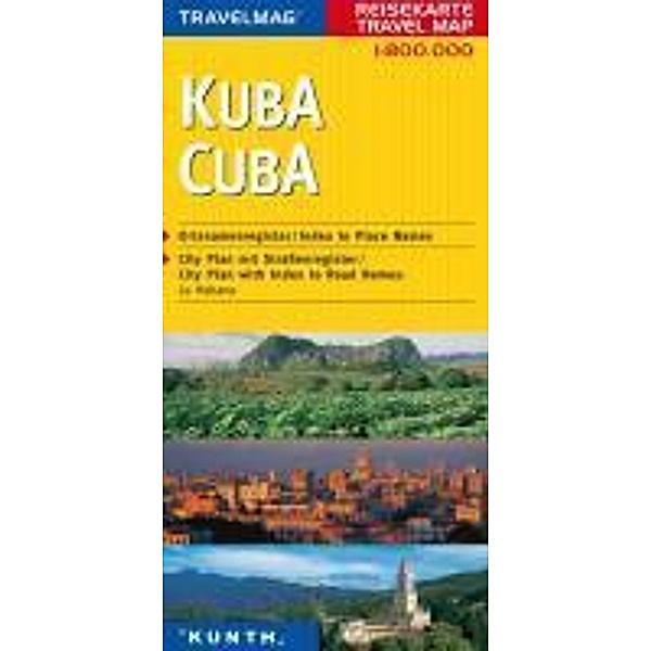 Travelmag Reisekarte Kuba. Cuba