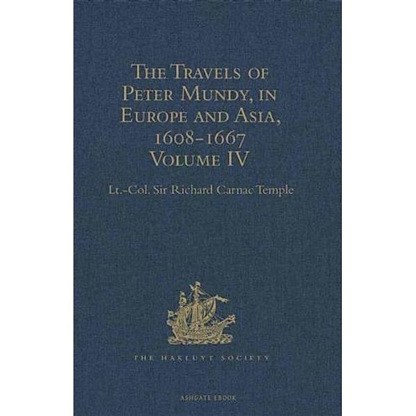 Travels of Peter Mundy, in Europe and Asia, 1608-1667