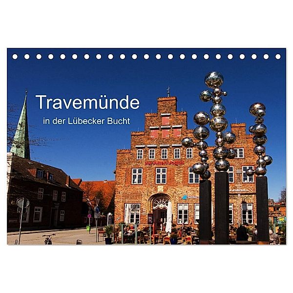 Travemünde in der Lübecker Bucht (Tischkalender 2024 DIN A5 quer), CALVENDO Monatskalender, Tanja Riedel