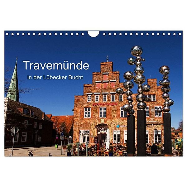 Travemünde in der Lübecker Bucht (Wandkalender 2024 DIN A4 quer), CALVENDO Monatskalender, Tanja Riedel
