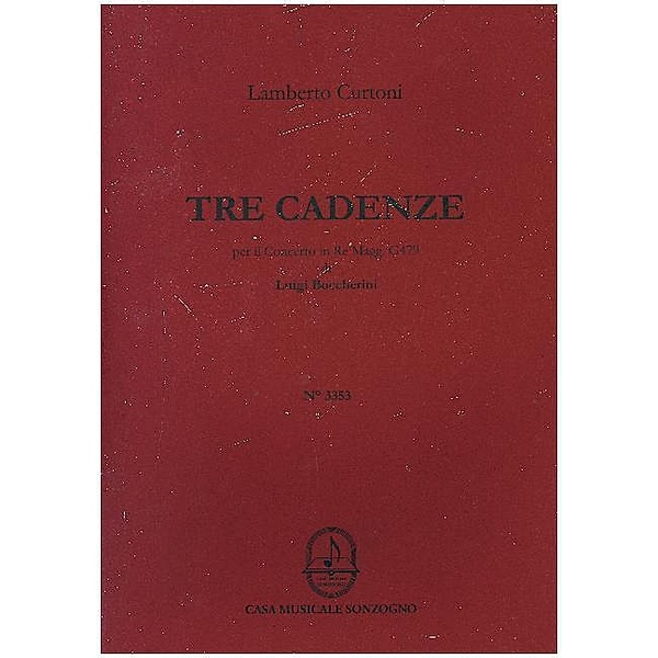 Tre Cadenze, Cello, Lamberto Curtoni