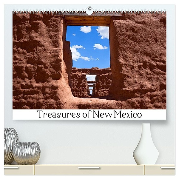 Treasures of New Mexico (hochwertiger Premium Wandkalender 2024 DIN A2 quer), Kunstdruck in Hochglanz, Martina Roth