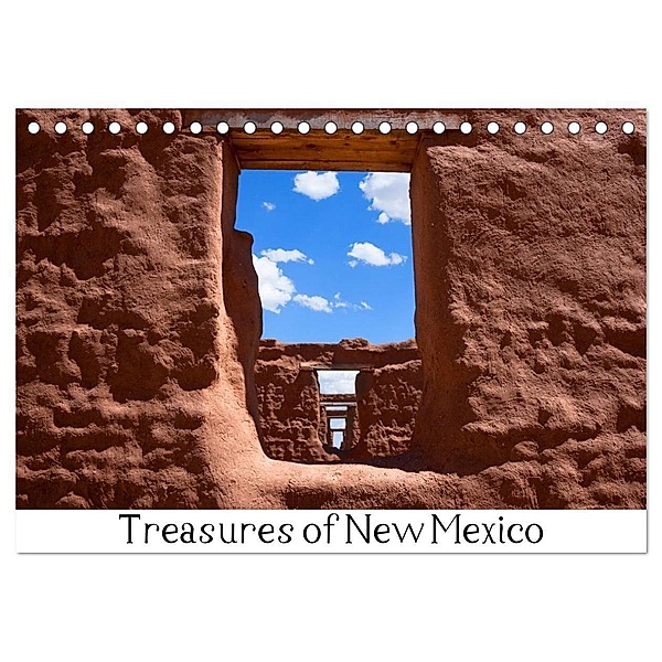 Treasures of New Mexico (Tischkalender 2024 DIN A5 quer), CALVENDO Monatskalender, Martina Roth